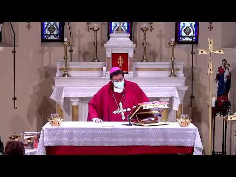 6.30 a.m. Morning Mass at Archbishop Chapel Wednesday February 23,  2022