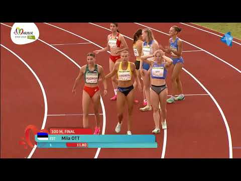 100m [Ž], FINALE, VITA PENEZIĆ - Europski olimpijski festival mladih 2023