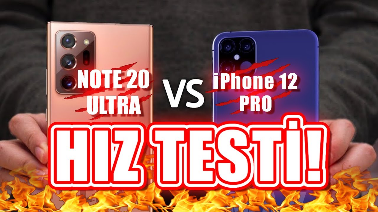 2020’nin En Güçlü Telefonları: iPhone 12 PRO VS Note20 Ultra