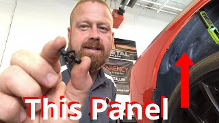 How to Remove Challenger Fender Panel