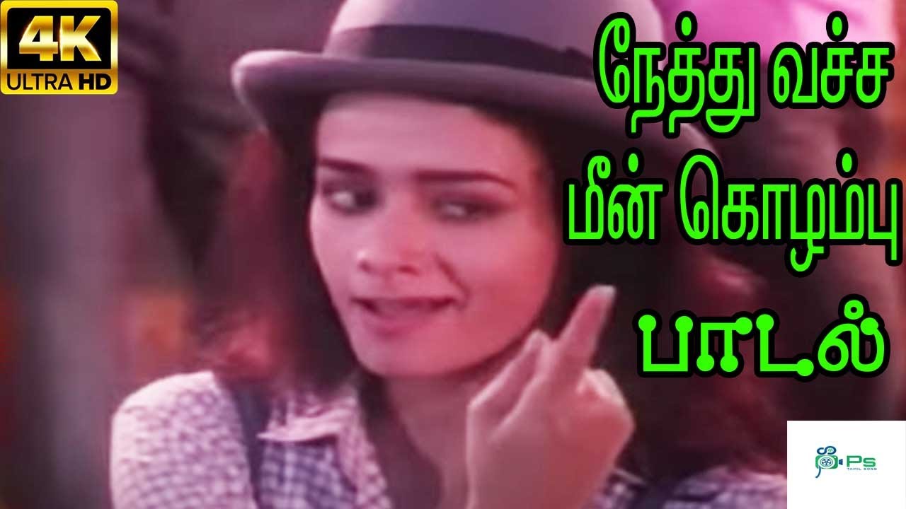 Nethu Vacha Meen Kozhambu Song Lyrics | Vaasalil Oru Vennilaa