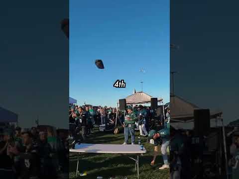 What happens at an EAGLES Tailgate?? ????#flyeaglesfly #philadelphiaeagles #nfl #jalenhurts #eagles
