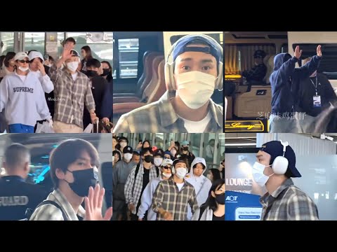 251129 SUPER JUNIOR Arrived In Bangkok Today For SUPER SHOW 10 BKK