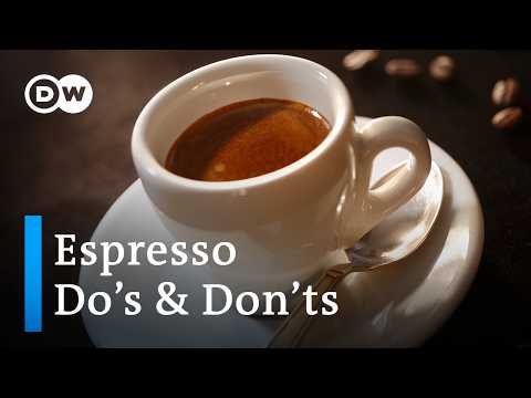 How to drink Espresso the Italian way