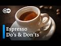How To Drink Espresso The Italian Way
