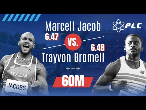 Marcell Jacobs 6.47 vs Trayvon Bromell 6.48 60M Sprint Breakdown