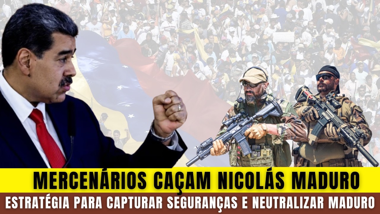 NICOLÁS MADURO e a Caçada Internacional: MERCENÁRIOS Buscam a Recompensa de Milhões