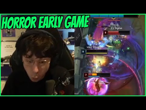 Big Dhokes Outplays A Tower Dive & Quad Solo Kills Faker VS T1