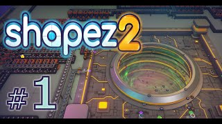 【工場シミュ紹介 - Shapez2編】Part1 - ストレスフリーな図形工場勤務【ゆっくり実況プレイ】