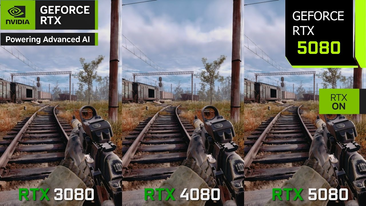 RTX 3080 vs RTX 4080 vs RTX 5080