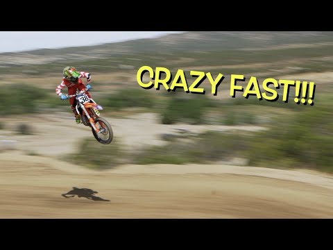 ICH FAHRE SO SCHNELL WIE MÖGLICH MIT EINEM DIRT BIKE!!!