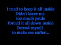 Staind - Suffer (Lyrics)