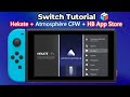 How to install Atmosphère CFW, Hekate, and Homebrew | Switch 18.0.0 TUTORIAL