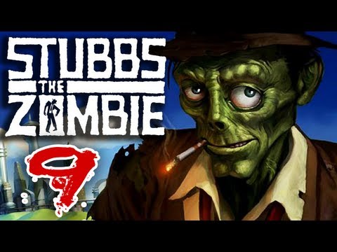 Stubbs the Zombie (Part 9) in Rebel Without a Pulse Xbox 360 Gameplay - Zombie Army