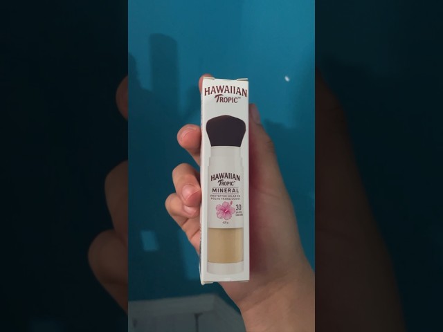 Vídeo relacionado con Mineral Sunscreen Setting Powder, polvo de fijación de protección solar mineral, SPF 50 PA++, polvo de protección solar translúcido, ligero