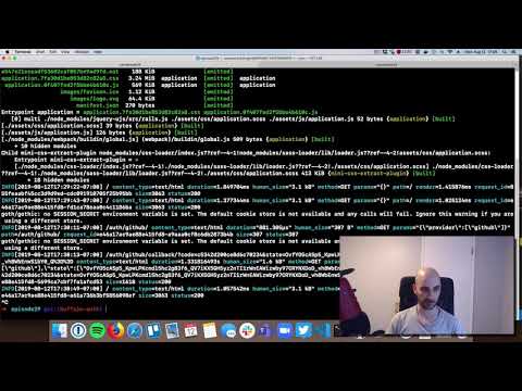 Implementing Login with GitHub in your Buffalo Webapp (Episode 29)