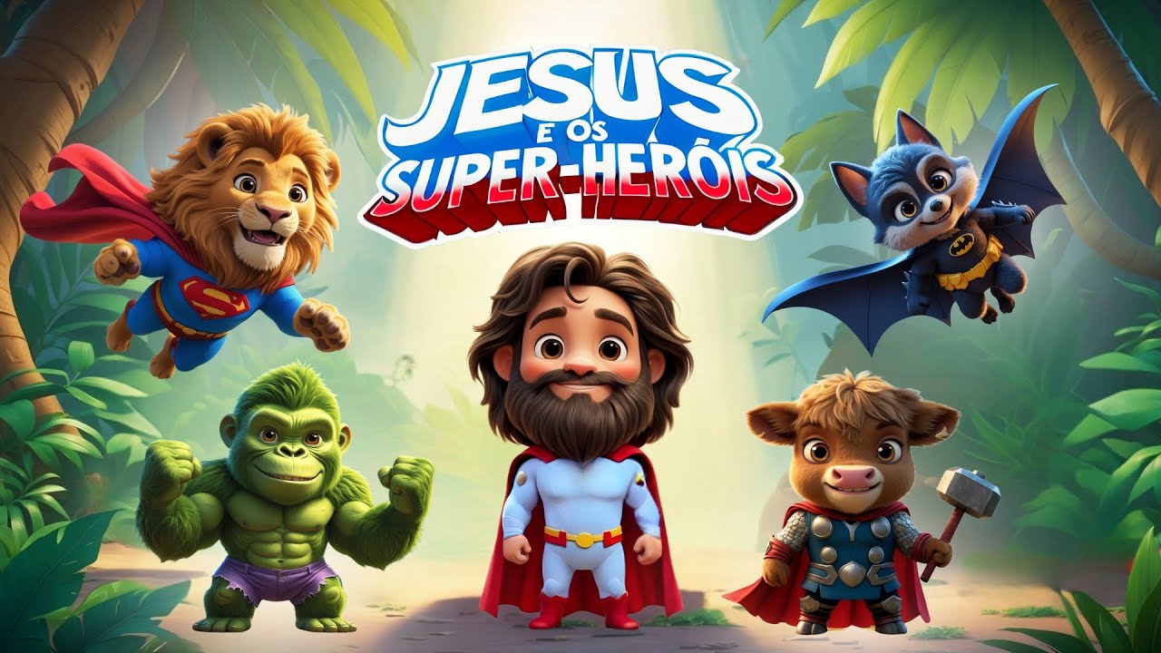 Jesus e os Animais Super-Heróis - Coletânea de Música Infantil