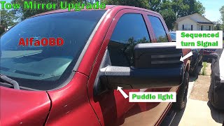 2009 - 2012 Ram Fourth Gen Tow Mirror Upgrade With AlfaOBD Programming.