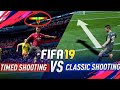 FIFA 19 TIMED SHOOTING vs CLASSIC SHOOTING TUTORIAL - WHEN & HOW TO USE EACH SHOOTING TECHNIQUE