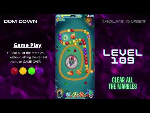 Viola's Quest 🟣🟠🔴 / Level 109 / Dom Down
