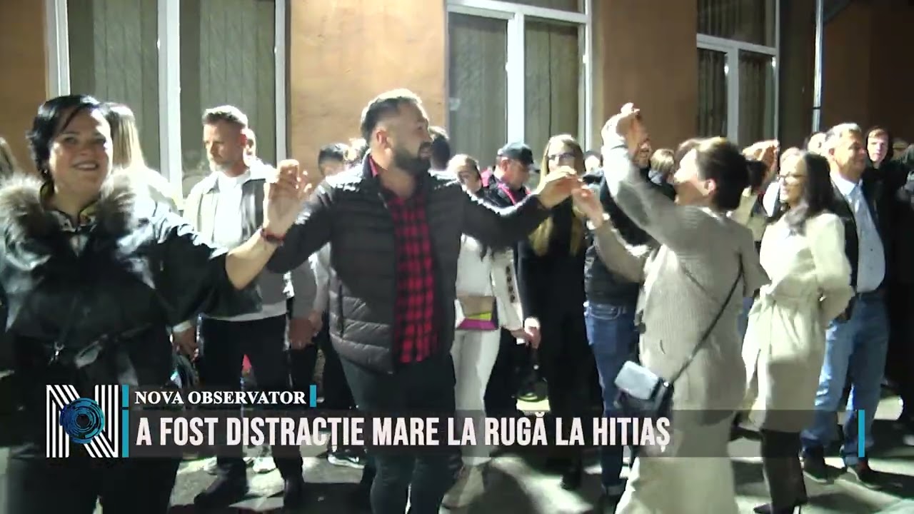 A FOST DISTRACȚIE MARE LA RUGĂ LA HITIAȘ
