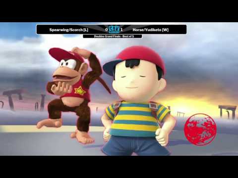 Sweaty Saturday Doubles Grand Finals - Spearwing/Scorch (Blue) vs Horse/Yudiketo (Red)