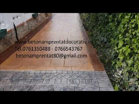 Beton Amprentat Brebu Megieșesc -Prahova Tel.0761350488 -0766543767