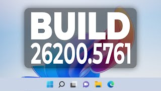 New Windows 11 25H2 Build 26200.5761 – Android App Resume, Battery Refresh & Share Upgrades (Dev)