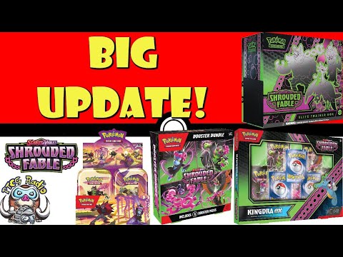 BIG Shrouded Fable Update! New Products! You Need to Know! (Pokemon TCG News)