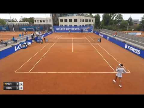 Dea Herdzelas v Erica Oosterhout - W60 AMSTELVEEN