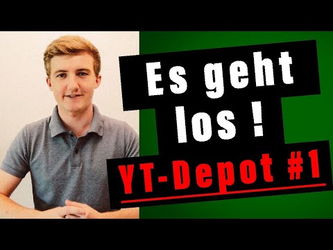 Mit wenig Geld in Aktien investieren? Ich zeige dir wie es geht! // Das YouTube-Depot #1