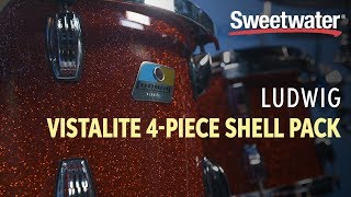 Video thumbnail for Ludwig Vistalite 4-piece Shell Pack Review by Sweetwater