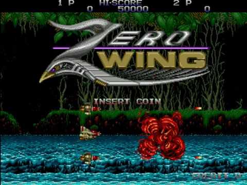 Zero Wing (Toaplan 1989)  Attract Mode 60fps