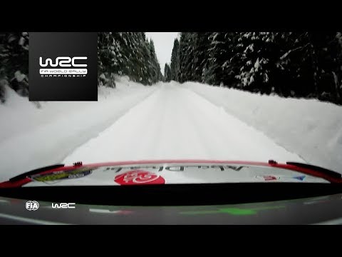 WRC - Rally Sweden 2018: ONBOARD Østberg SS02