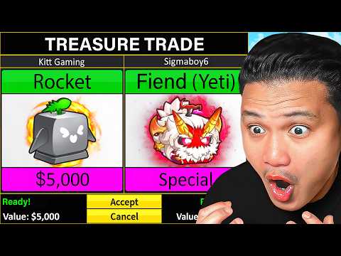 Trading From Rocket To Fiend Fruit In 24 Hours (Blox Fruits)
