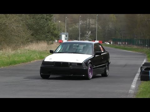 Bartek Grzelecki, BMW E36 318is - III Power Stage Bednary - 09.04.2017