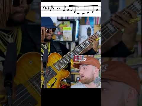 Thundercat Impresses Mac Miller With His Smooth Bass Fill | Electric Bass Transcription #shorts