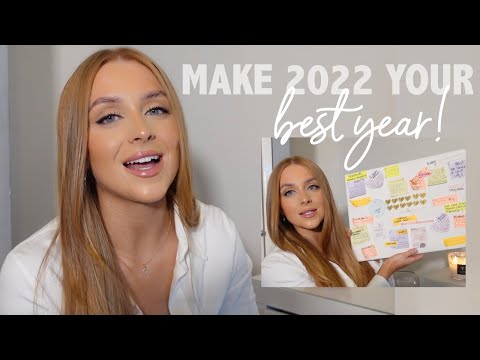 2022 RESET | vision board planning & putting yourself first!