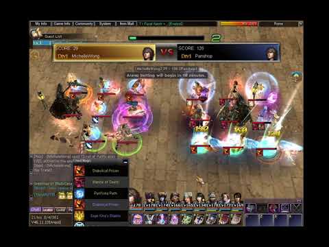 WK Final Atlantica online Valofe Cannon vs Bow