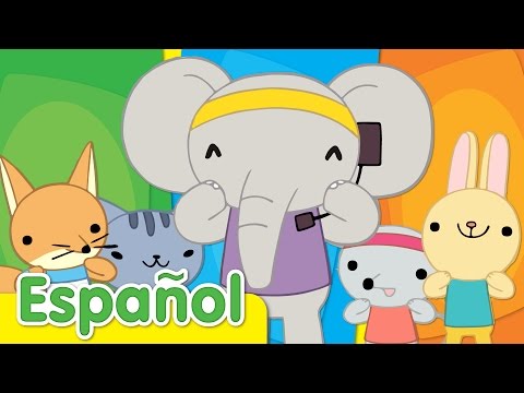 Cabeza Hombros Rodillas Y Pies (Acelerando) | Canciones Infantiles | Super Simple Español