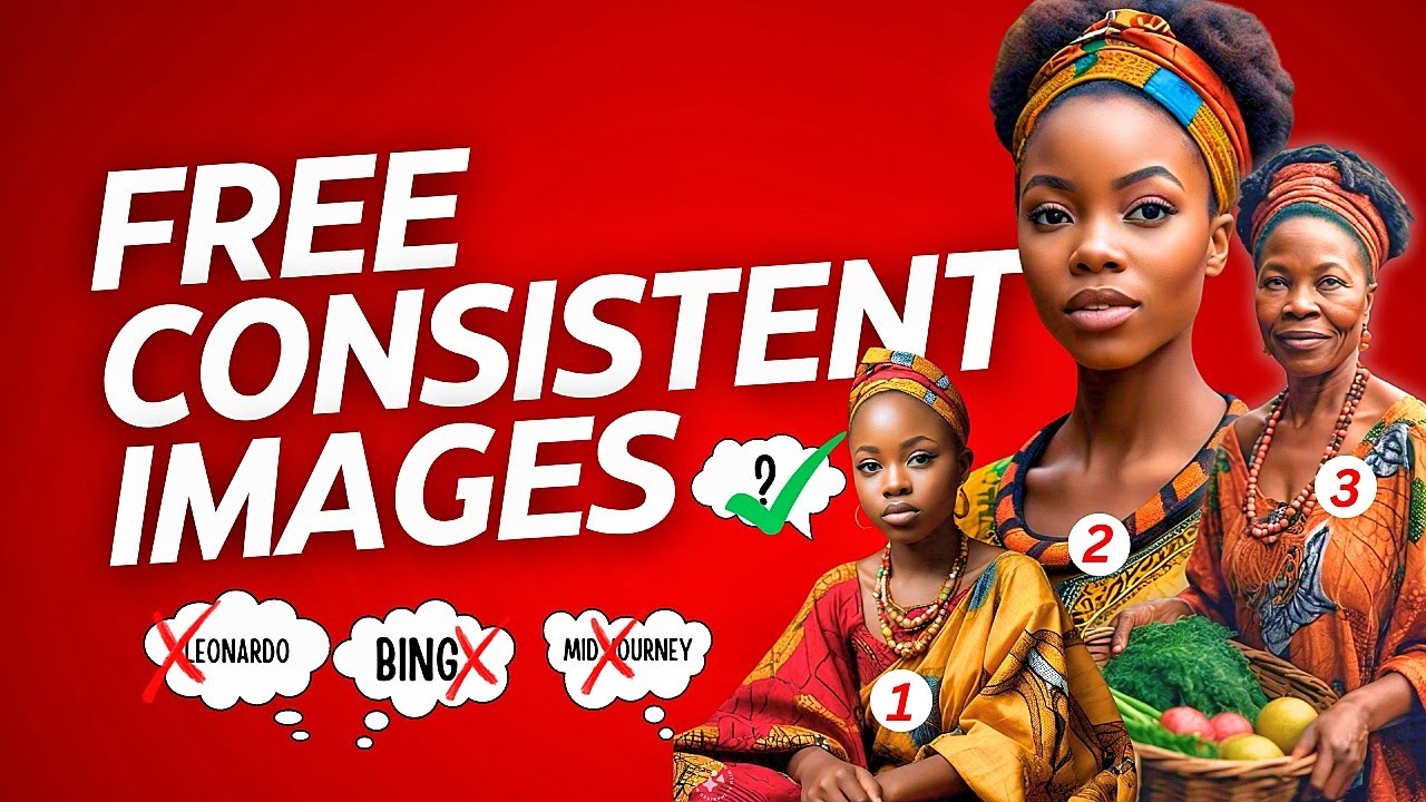 Generate Unlimited Consistent Animations and Images for African Folktale Stories Channel