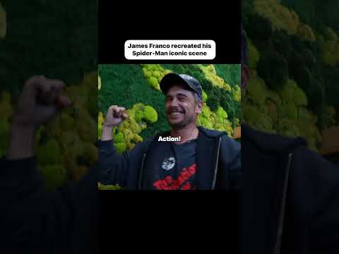 David Dobrik made James Franco recreated his iconic scene in Spider-Man #daviddobrik #jamesfranco