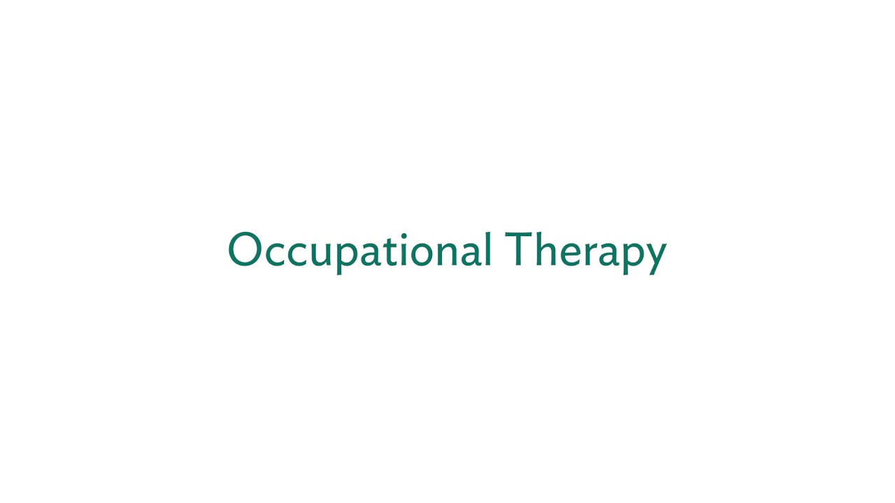 Occupational Therapy Short Video