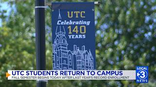 UTC celebrates 140th anniversary as students head back to class