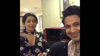 Shreya Ghoshal in happy mood sings Dhadkane Azad Hain
