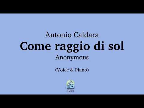 Antonio Caldara - Come raggio di sol