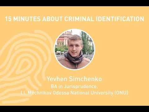 15x4  - 15 minutes about Criminal Identification