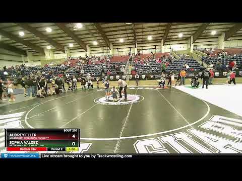 65 Lbs 1st Place Match - Sophia Valdez, Betterman Elite Wrestling Vs Audrey Eller, Sanderson Wrest