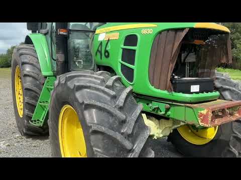 2012 John Deere 6830 4WD Tractor For Auction - Image 2