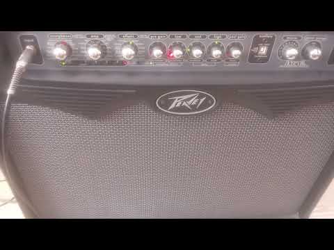Peavey VYPYR 100 2x12 test with EVH's ERUPTION cover